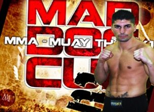 Photo of Roberto Alario,ganador del Torneo K-1 Fighters & Riders