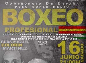 Photo of Boxeo Cto España Supermedio Jaén 16/06/12