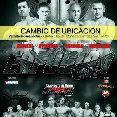 eNFUSION cAMBIO uBICACION