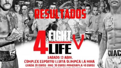 Photo of Resultados Fight 4 Life 5