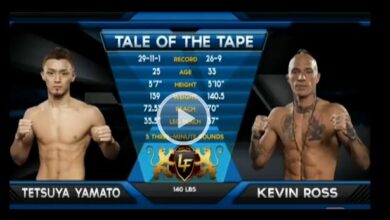 Photo of Tetsuya Yamato VS Kevin Ross -Video Lion Fight 11
