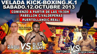 Photo of KickBoxing y K-1 «El Desafio» Puertollano 12/10/13