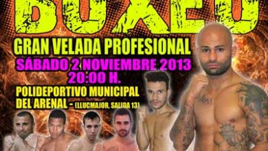 Photo of Boxeo Profesional en Mallorca 02/11/13