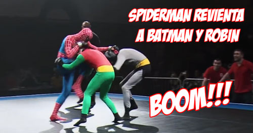 Spiderman-vs-Batman-y-robin