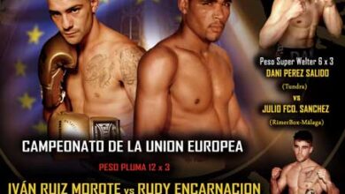 Photo of Ivan Ruiz Morote y Rudy Encarnación pelearán por el titulo