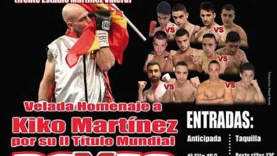 Photo of Velada Boxeo Homenaje a Kiko Martinez en Elche