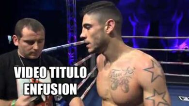 Photo of Video David Calvo «Currito» vs Robbie Hageman Titulo Enfusion -70kg