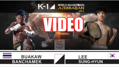 Photo of Video Buakaw vs Lee Sung-Hyun – K-1 World MAX Final Four
