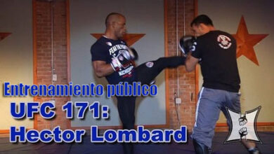 Photo of Video entrenamiento público de Hector Lombard para UFC 171