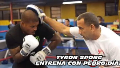 Photo of Video Tyrone Spong entrenando con Pedro Diaz