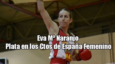 Photo of Eva Mª Naranjo medalla de plata en los Ctos España Femenino de Boxeo