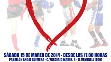 Photo of “Jornada Solidaria” de Muay Thai y Boxeo 15 de MArzo en «El Vendrell»