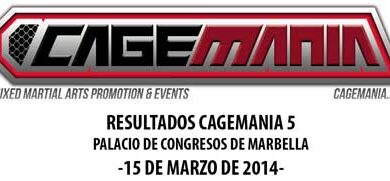Photo of Resultados oficiales Cagemania 5