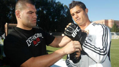 Photo of Cristiano Ronaldo motiva a su guardaespaldas, aspirante a la UFC