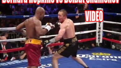 Photo of Bernard Hopkins vs Beibut Shumenov- Video y resultado.
