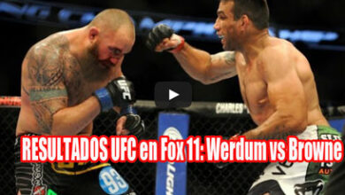 Photo of UFC en Fox 11: Werdum vs Browne resultados