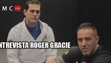 Photo of Roger Gracie entrevistado por MC Sport Fighter