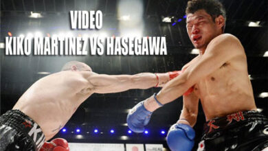 Photo of Video Kiko Martinez vs Hasegawa