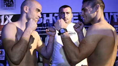 Photo of Miguel Valverde vs David Martin MMA Pesaje