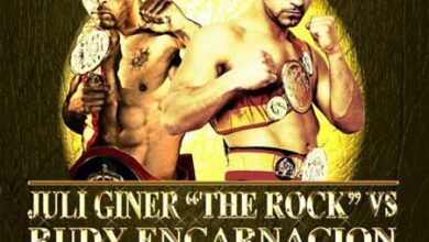 Photo of Vela Boxeo  » La Reconquista» Juli Giner vs Rudy Encarnación