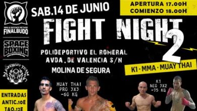 Photo of Muay Thai y K-1 Fight Night 2 Molina de Segura 14/06/14