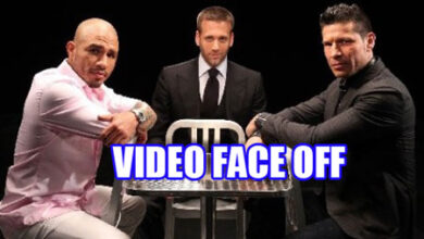 Photo of Video : Cotto vs Martinez Face Off