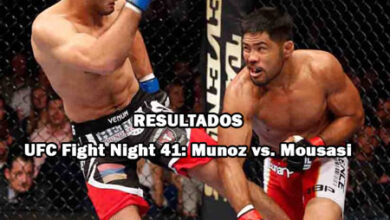 Photo of Resultados UFC Fight Night 41: Munoz vs. Mousasi