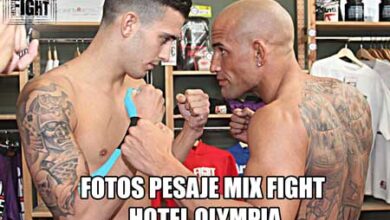 Photo of Fotos pesaje Mix Fight Hotel Olympia 22/06/14