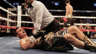 Photo of Danny » Swift » Garcia noquea en dos asaltos a Rod Salka en Brooklyn.