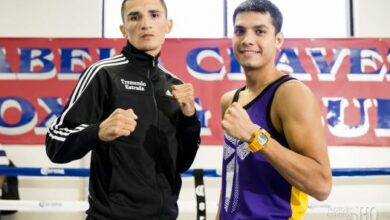 Photo of Daniel » Tremendo » Estrada vs. Omar » Panterita » Figueroa , Por el campeonato mundial del peso ligero WBC