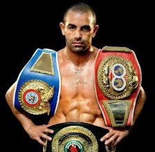 Photo of Sam Soliman vs. Jermain Taylor 04-10-2014 . Campeonato Mundial del Peso Medio IBF