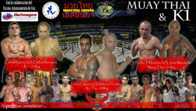Photo of Resultados Muay Thai y K-1 en I Velada Villa de Cox