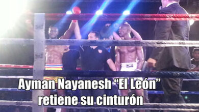 Photo of Nayanesh Ayman «El León» retiene su Cinturon de Campeón
