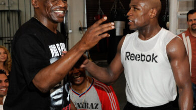 Photo of Mayweather amenaza con despedir a su padre