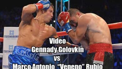 Photo of Video Gennady Golovkin vs Marco Antonio Rubio