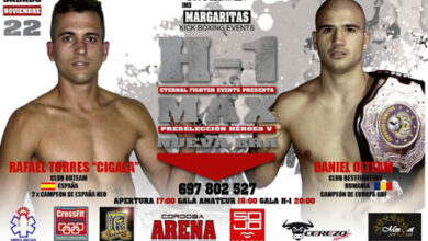 Photo of Rafael Torres  vs   Daniel Olteam pelearán en el H-1 Max