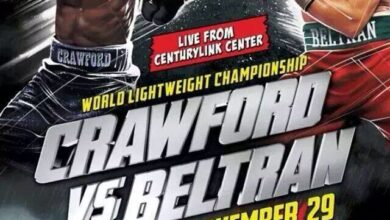 Photo of Crawford vs. Beltrán y Gradovich vs. Jayson Velez en Omaha 29 Noviembre