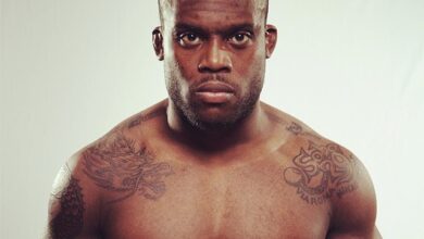 Photo of Melvin Manhoef frente a Joe Schilling el 15 de Noviembre en Bellator 131