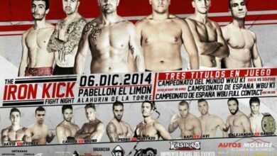 Photo of Iron Kick Fight Night 6 Diciembre