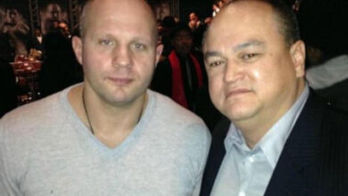Photo of Fedor Emelianenko celebra el fin de año con el presidente de Bellator
