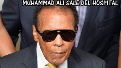 Photo of Muhammad Ali sale del hospital