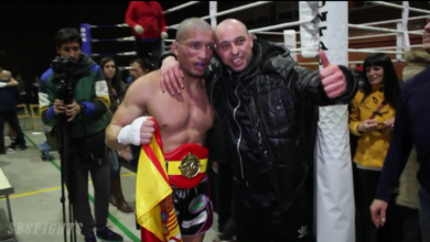 Photo of Ronny Alexander campeón de España de K1