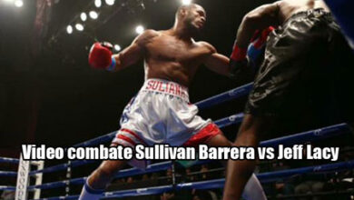 Photo of Video combate Sullivan Barrera vs Jeff Lacy