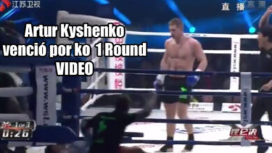 Photo of Artur Kyshenko venció por KO en Kun Lun Fight 19 China-Video