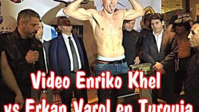 Photo of Video Enriko Khel vs Erkan Varol en Turquia