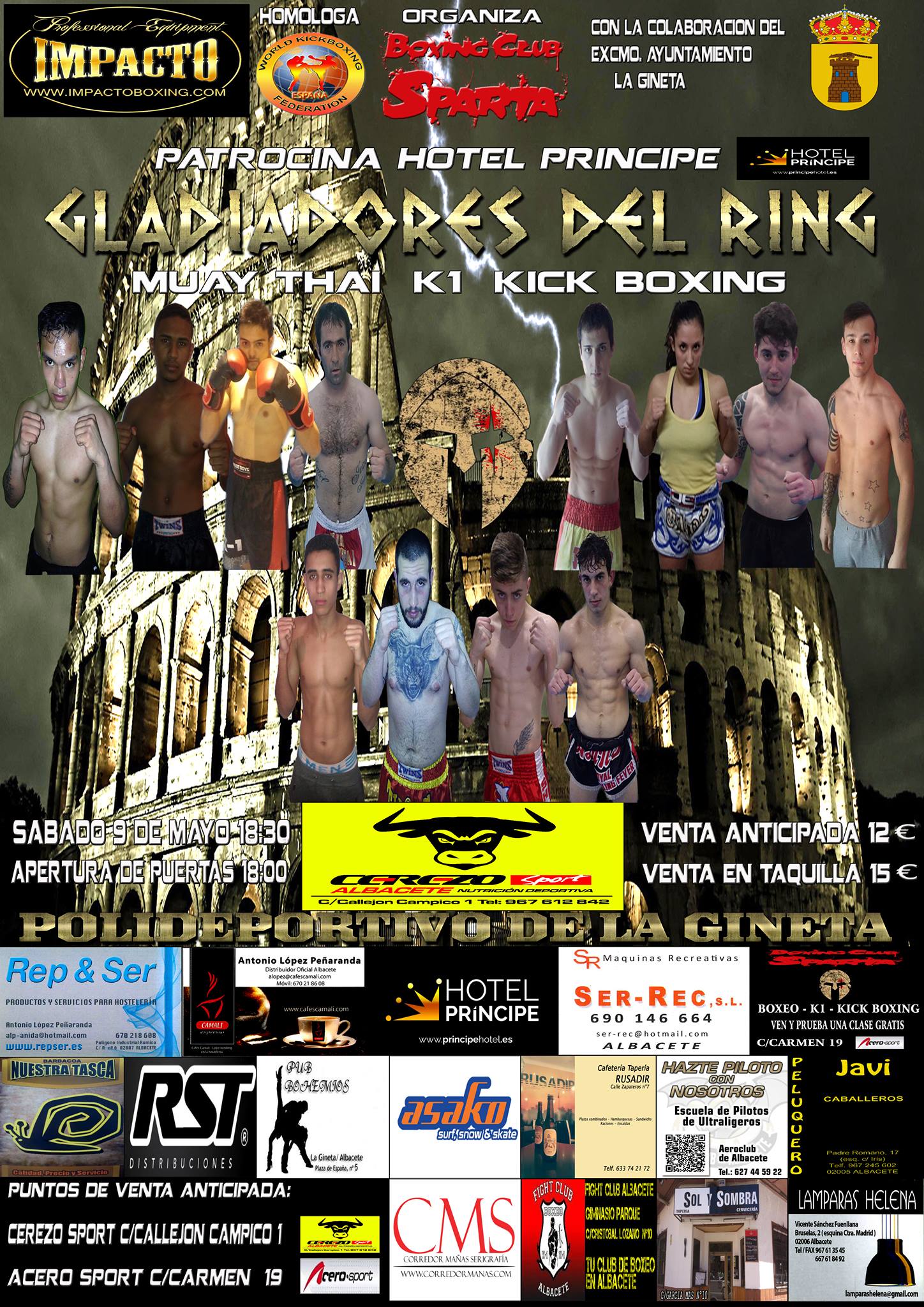 Photo of Gladiadores del Ring 9 Mayo La Gineta