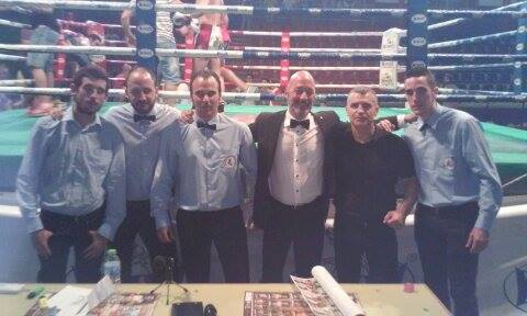 EQUIPO ARBITRAL Y EL SPEAKER