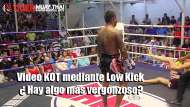 Photo of Video KOT mediante Low Kick ¿ Hay algo más vergonzoso?