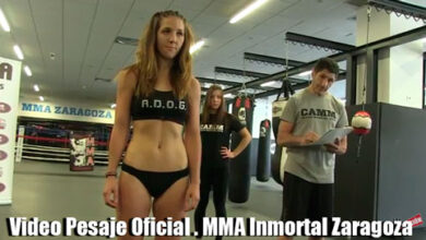 Photo of Video Pesaje Oficial . MMA Inmortal Zaragoza