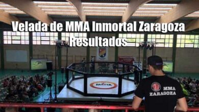 Photo of Velada de MMA Inmortal Zaragoza. Resultados